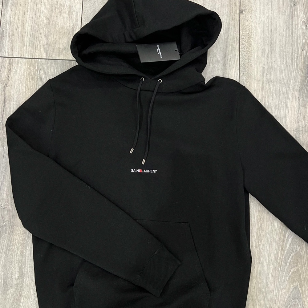 Saint Laurent Classic Black Hoodie